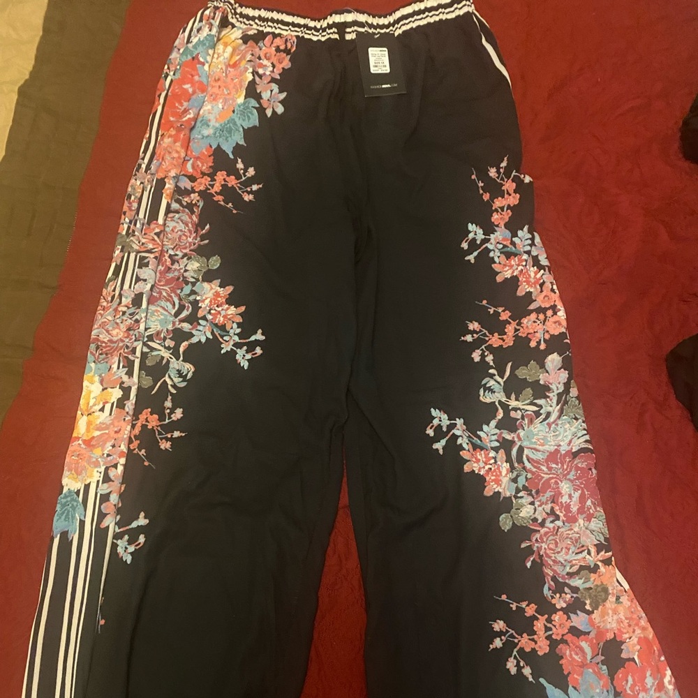 Floral Palazzo Pants